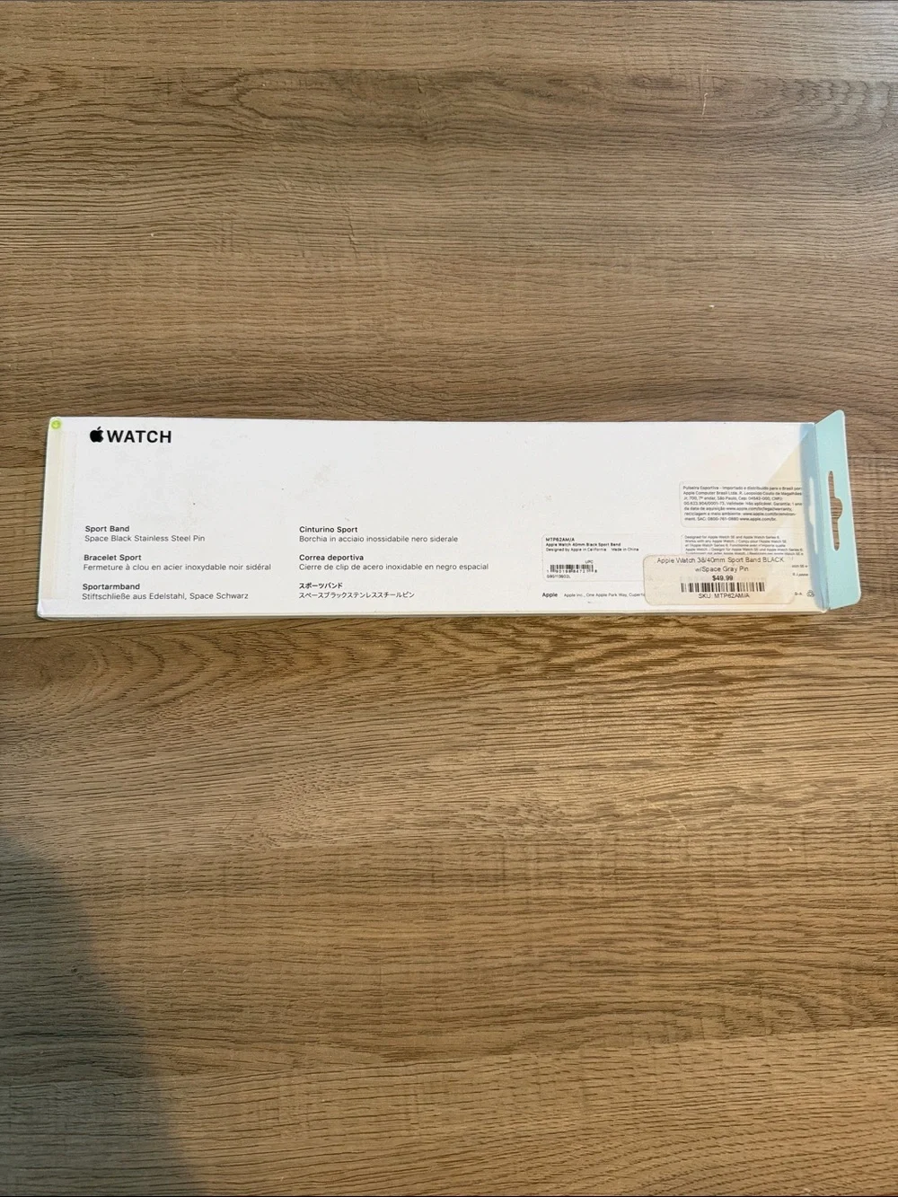 Apple Watch Sport Band - Black